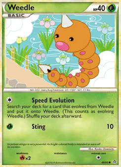 Weedle [Speed Evolution | Sting]