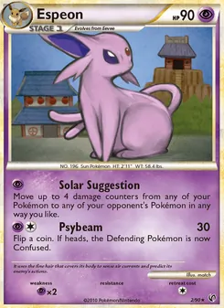Espeon [Solar Suggestion | Psybeam]