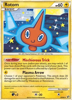 Rotom [Mischievous Trick | Plasma Arrow]
