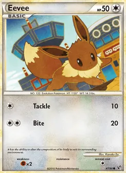 Eevee [Tackle | Bite]