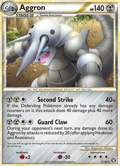 Aggron [Second Strike | Guard Claw]