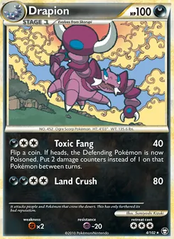 Drapion [Toxic Fang | Land Crush]