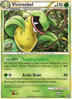 Victreebel [Tangling Tendrils | Acidic Drain]