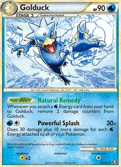 Golduck [Natural Remedy | Powerful Splash]