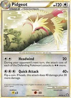 Pidgeot [Headwind | Quick Attack]