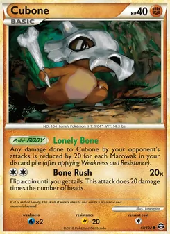 Cubone [Lonely Bone | Bone Rush]
