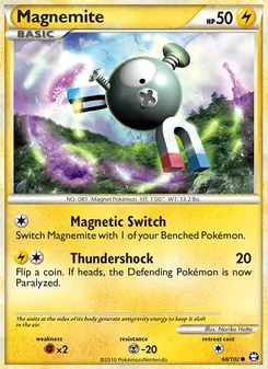 Magnemite [Magnetic Switch | Thundershock]