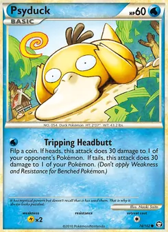 Psyduck [Tripping Headbutt]
