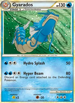 Gyarados [Hydro Splash | Hyper Beam]