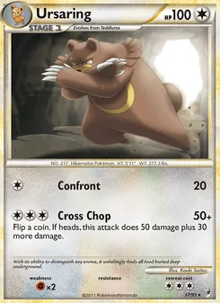 Ursaring [Confront | Cross Chop]