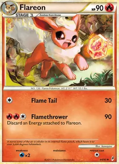 Flareon [Flame Tail | Flamethrower]