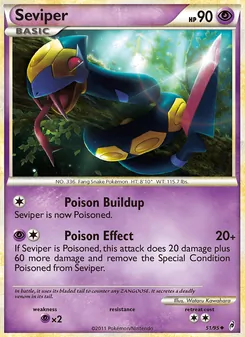 Seviper [Poison Buildup | Poison Effect]