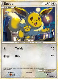 Eevee [Tackle | Bite]