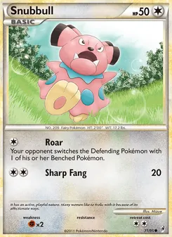 Snubbull [Roar | Sharp Fang]