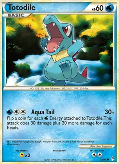 Totodile [Aqua Tail]