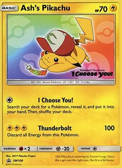 Ash's Pikachu [I Choose You! | Thunderbolt]
