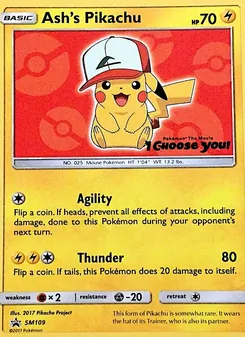 Ash's Pikachu [Agility | Thunder]