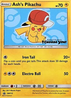 Ash's Pikachu [Iron Tail | Electro Ball]