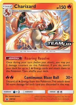 Charizard [Roaring Resolve | Continuous Blaze Ball]
