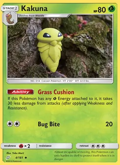 Kakuna [Grass Cushion | Bug Bite]