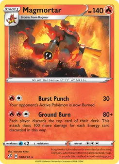 Magmortar [Burst Punch | Ground Burn]