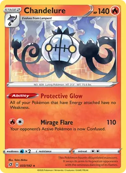 Chandelure [Protective Glow | Mirage Flare]