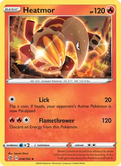 Heatmor [Lick | Flamethrower]