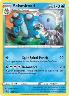 Seismitoad [Split Spiral Punch | Resonance]