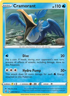 Cramorant [Dive | Hydro Pump]