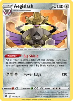 Aegislash [Big Shield | Power Edge]