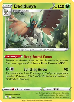 Decidueye [Deep Forest Camo | Splitting Arrow]