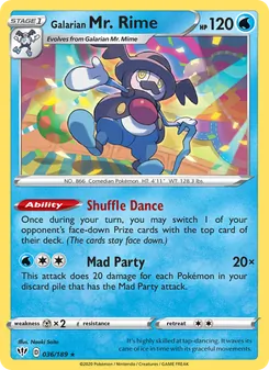 Galarian Mr. Rime [Shuffle Dance | Mad Party]