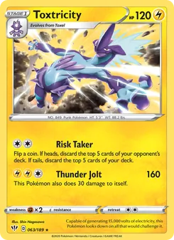 Toxtricity [Risk Taker | Thunder Jolt]