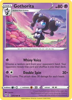 Gothorita [Whiny Voice | Double Spin]
