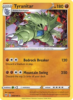 Tyranitar [Bedrock Breaker | Mountain Swing]