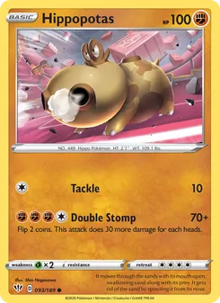 Hippopotas [Tackle | Double Stomp]