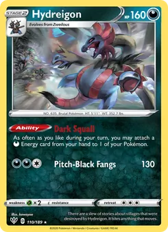 Hydreigon [Dark Squall | Pitch-Black Fangs]