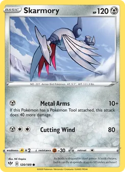 Skarmory [Metal Arms | Cutting Wind]