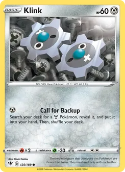 Klink [Call for Backup]