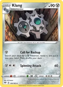 Klang [Call for Backup | Spinning Attack]