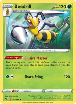 Beedrill [Elusive Master | Sharp Sting]