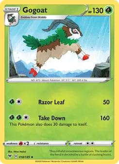 Gogoat [Razor Leaf | Take Down]