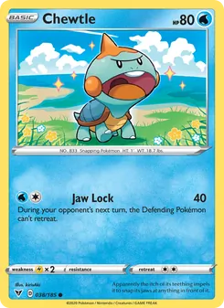 Chewtle [Jaw Lock]