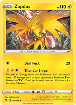 Zapdos [Drill Peck | Thunder Snipe]