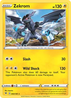 Zekrom [Slash | Wild Shock]