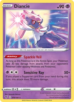 Diancie [Sparkle Veil | Sensitive Ray]
