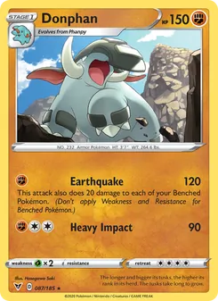 Donphan [Earthquake | Heavy Impact]