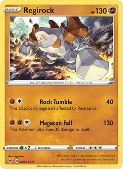 Regirock [Rock Tumble | Megaton Fall]
