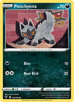 Poochyena [Bite | Rear Kick]