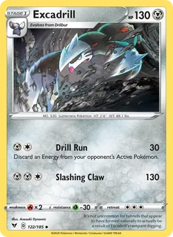 Excadrill [Drill Run | Slashing Claw]